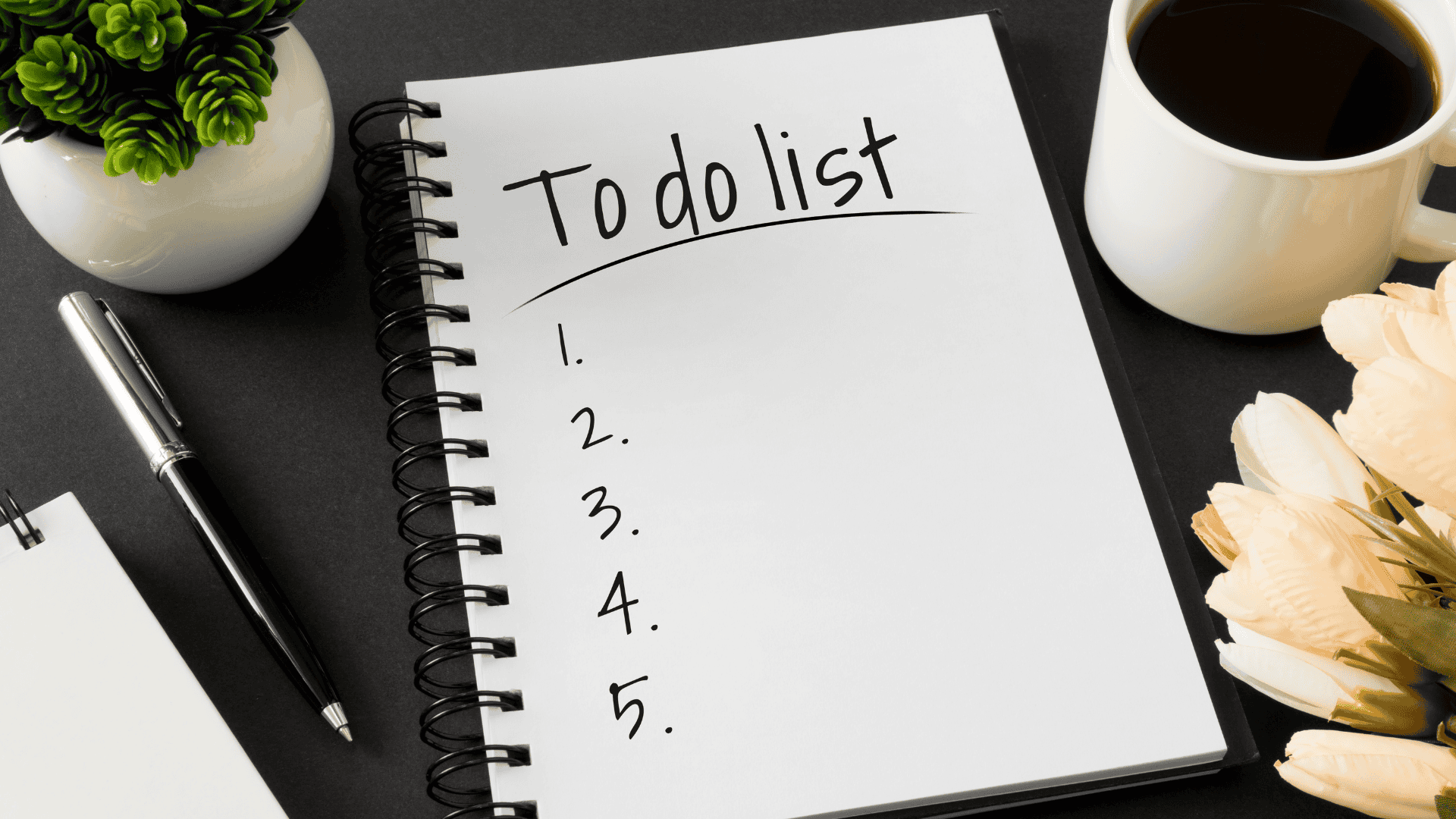 An image of a blank to do list for launching your Christian school