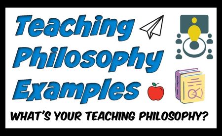 Teaching Philosophy Examples