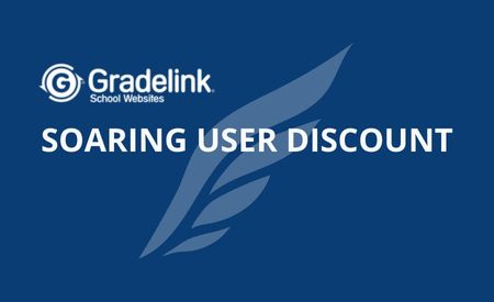 Soaring and Gradelink logo with title Soaring User Discount